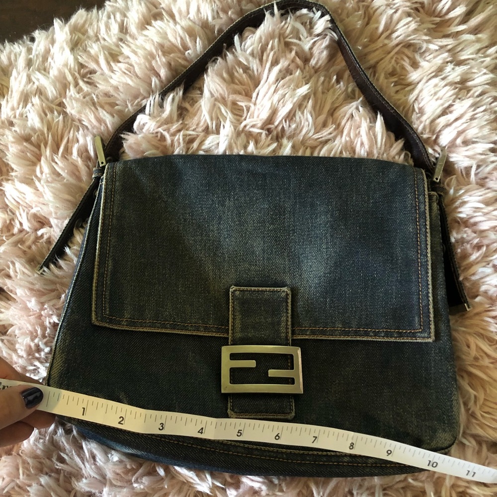 Fendi denim bag